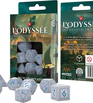 5E - L'Odyssée des Seigneurs Dragons : Set de Dés