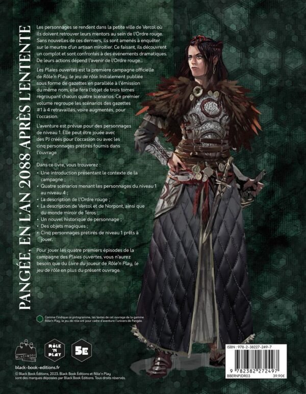 5E - Role'n Play : Plaies Ouvertes Tome 1 - Le Miroir des Mondes – Image 2