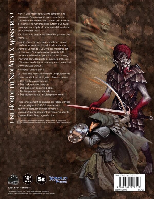 5E - Role'n Play : Codex des Monstres Volume 1 – Image 2