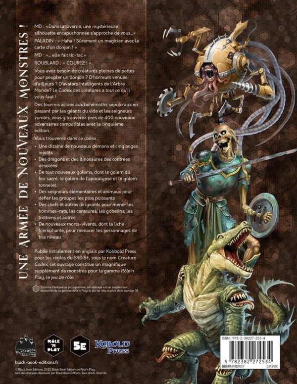 5E - Role'n Play : Codex des Monstres Volume 2 – Image 2