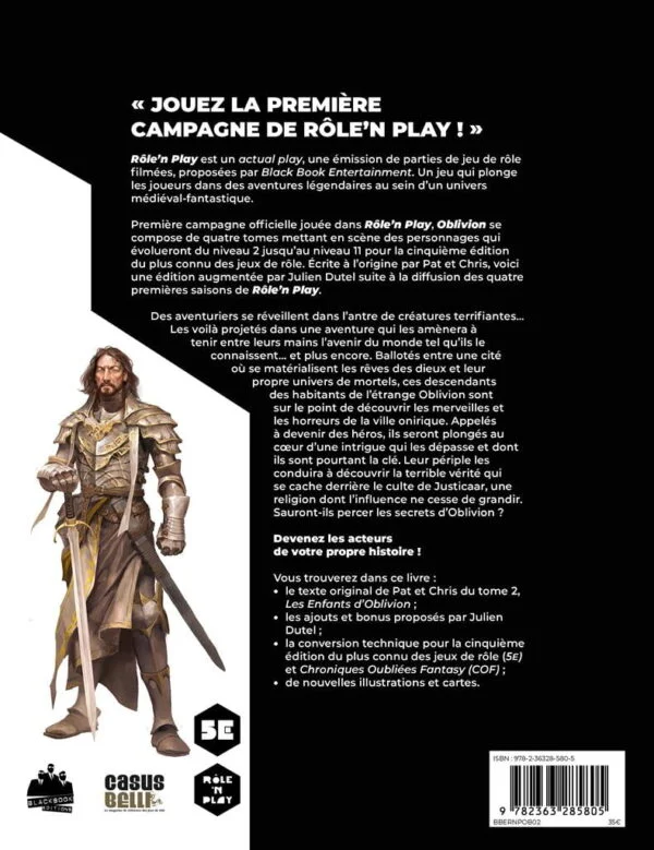 5E - Role'n Play : Oblivion 2 - Les Enfants d'Oblivion – Image 2