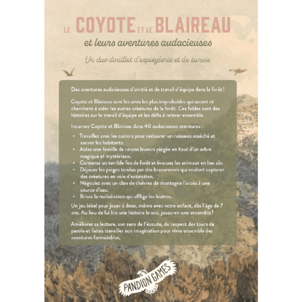 JDR à deux - Le Coyote et le Blaireau – Image 2