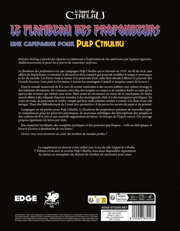 L'Appel de Cthulhu - Le flambeau des profondeurs – Image 2
