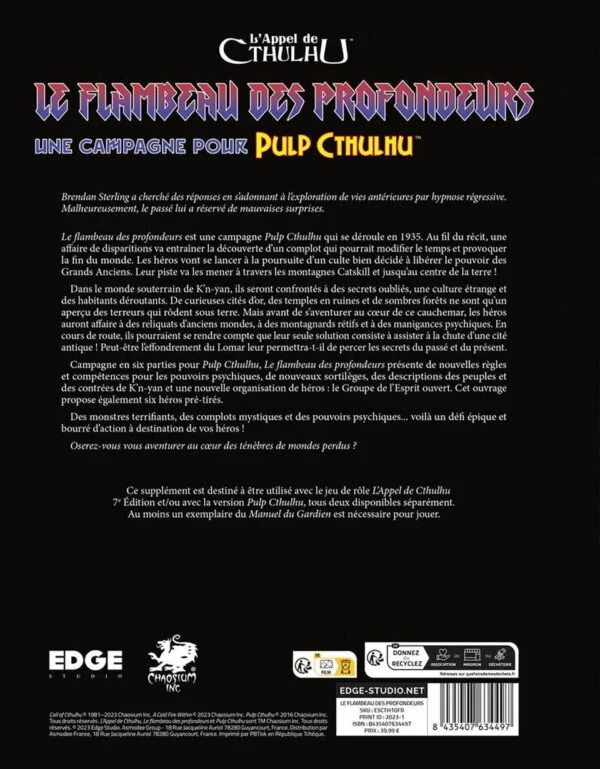 L'Appel de Cthulhu - Le flambeau des profondeurs – Image 2