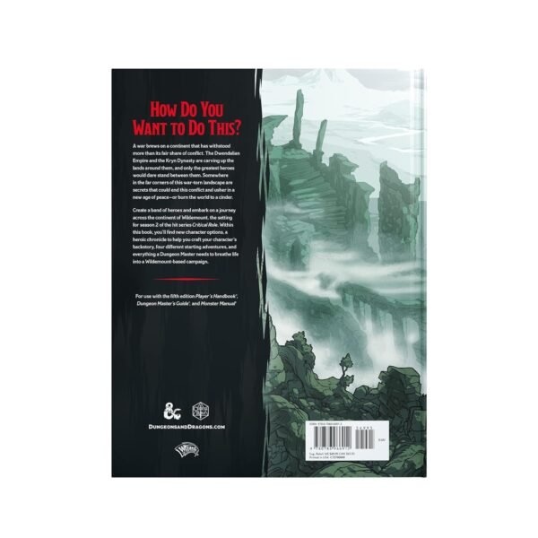 D&D - Explorer's Guide to Wildemount (V.O) – Image 2