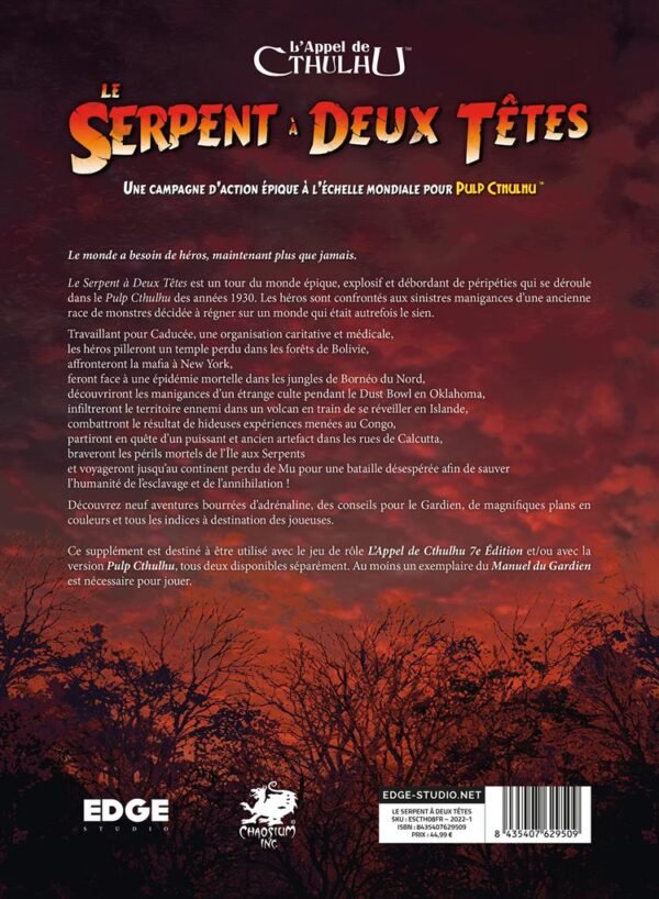 L'Appel de Cthulhu - Le Serpent à Deux Têtes – Image 2