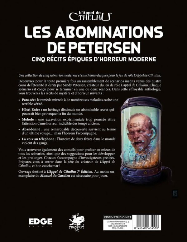 L'Appel de Cthulhu - Les Abominations de Petersen – Image 2