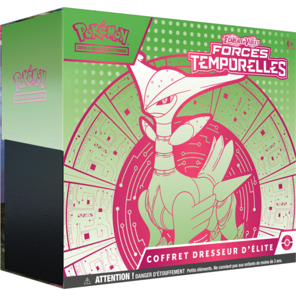 Pokemon ETB EV05 - Forces Temporelles - VERT-DE-FER - Coffret Dresseur d’Elite FR
