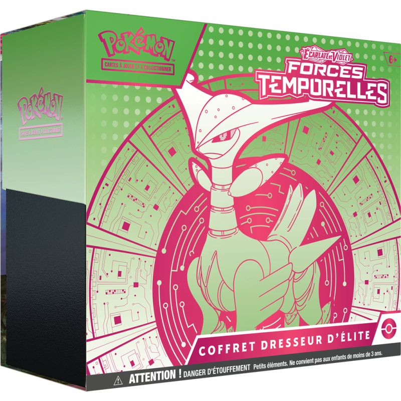 Pokemon ETB EV05 - Forces Temporelles - VERT-DE-FER - Coffret Dresseur d’Elite FR