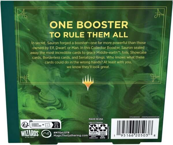 Boite de boosters collector - The Lord of the Rings – Magic The Gathering (EN) – Image 6