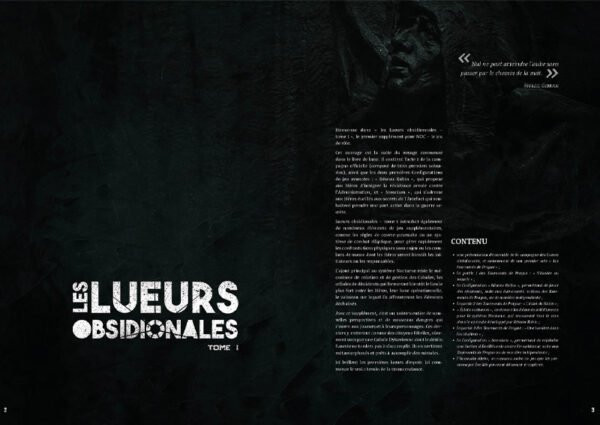 NOC - Les Lueurs Obsidionales – Image 4