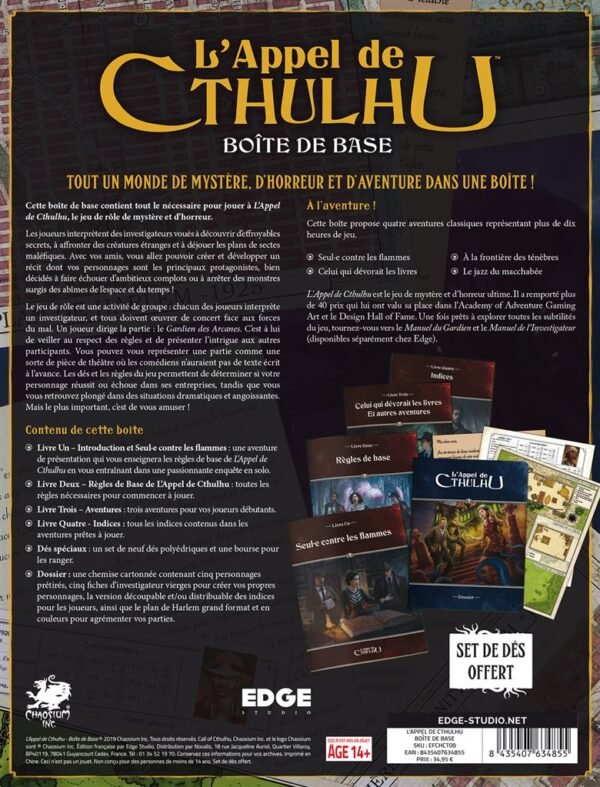 L'Appel de Cthulhu - Boite de base – Image 3