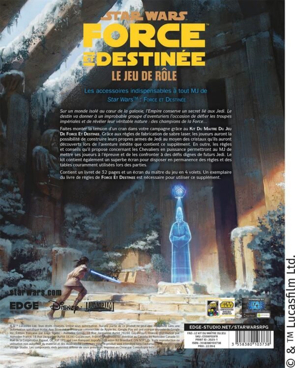 Star Wars - Force et Destinée : Le kit du maitre de jeu – Image 5