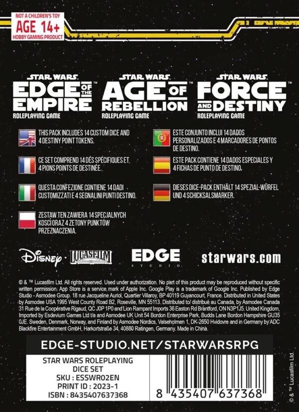 Star Wars - Set de dés – Image 2