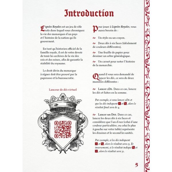 JDR solo - Lignées Royales – Image 2