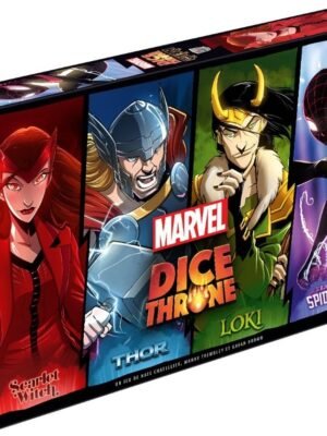 DICE THRONE MARVEL - Thor, Loki, Spiderman, Scarlet Witch